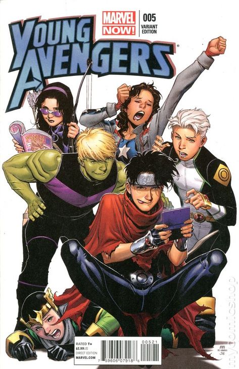 Young Avengers (2012 2nd Series) 5B Wiccan Marvel, Jim Cheung, Billy Kid, Next Avengers, Marvel Young Avengers, Avengers Comics, Young Avengers, New Avengers, Marvel Comic Books