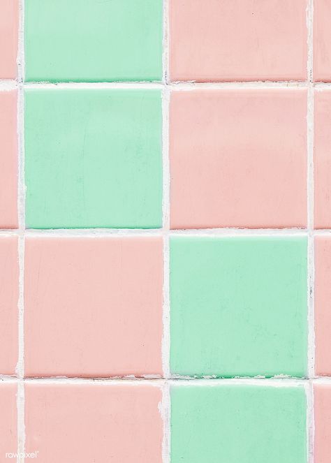 Pastel pink and green tiles textured background | free image by rawpixel.com Pastel Pink And Mint Green Aesthetic, Mint And Pink Aesthetic, Pink And Green Asthetics, Pink And Mint Aesthetic, Pastel Pink And Green Wallpaper, Light Green And Pink Aesthetic, Pastel Green And Pink Aesthetic, Pastel Pink And Green Aesthetic, Pink And Green Aesthetic Wallpaper