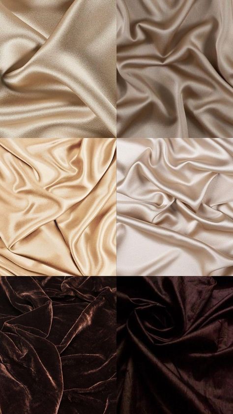 Tela, Types Of Satin Fabric, Tela Satin, Champagne Color Palette, Shades Of Ivory, Tas Hermes, Fabric Images, Backless Homecoming Dresses, Girly Style Outfits