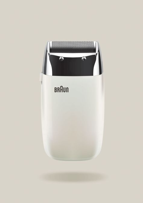 Braun Shaver - Dieter Rams on Behance Braun Product Design, Braun Design Dieter Rams, Study Minimalist, Braun Dieter Rams, Dieter Rams Design, Braun Shaver, Modern Retro Furniture, Braun Design, Retro Gadgets