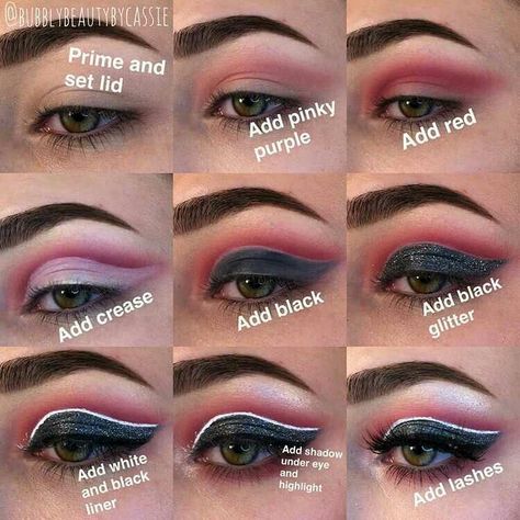 Makeup Pictorial Step By Step Eyeshadow Tutorials, Makeup Pictorial Step By Step, Exotic Eye Makeup, Makeup Tutorial Foundation Flawless Face, Dramatic Eyeshadow, Step By Step Makeup, Eyeshadow Step By Step, Makeup Cc, Makeup Pictorial
