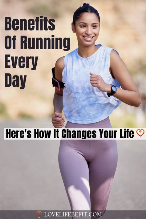 running every day Benefit Of Running, Running Benefits Woman, Why Running Is Good For You, Running Over 40, Types Of Runs, Running A Mile A Day Benefits, Tips To Start Running, Running Everyday Results, Before And After Running Results