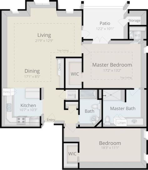 Room Planner Room Planner Layout, Retirement Community, Linen Bedroom, Planner Layout, Room Planner, Closet Ideas, Organize Your Life, Apartment Room, Master Bath