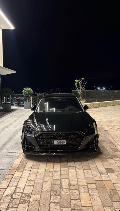 Blacked Out Audi, Dream Cars Audi, Rich Cars, Top Luxury Cars, Audi Rs6, Audi Rs, Luxury Lifestyle Dreams, Car Projects, Pretty Cars