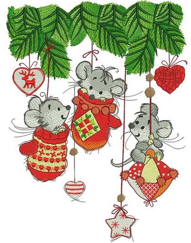 Christmas mice machine embroidery design #Christmas #star #mouse #heart #patch #mice #treebranch #mittens #adorable #polkadot #christmastoys #embroidery Christmas Mice, Illustration Noel, Embroidery Hearts, Unique Holiday Gifts, Embroidery Christmas, Paper Embroidery, Christmas Mouse, Embroidery Patterns Vintage, Learn Embroidery