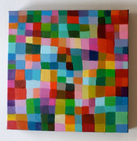 Abstract Painting Acrylic Modern, Elmers Glue, Diy Letter, Playroom Art, Square Painting, Acrylic Paint On Canvas, Easy Art, Square Art, Paint On Canvas