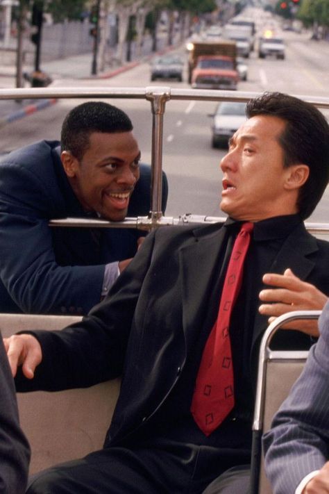 Jackie Chan Rush Hour, Rush Hour Aesthetic, Chris Tucker Rush Hour, Rush Hour Wallpaper, Rush Hour Movie, Rush Hour 3, Jackie Chan Movies, James Carter, Chris Tucker