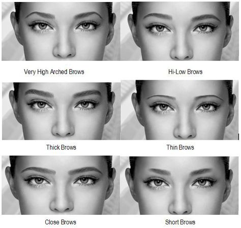 The way you do your eyebrows can completely change how your faces looks and what do you transmit to the people you meet. They can make your nose and eyes Different Eyebrow Shapes, Types Of Eyebrows, Permanente Make-up, Makeup Tips For Older Women, Thick Brows, Best Eyebrow Products, Eyebrow Shape, Brow Shaping, Eyebrow Shaping