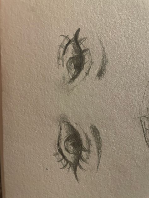 Eye drawing Sketchbook Eye Drawings, Two Eyes Drawing, How Drawing, How To Draw An Eye, Male Drawings, Cool Eye Drawings, School Drawings, Easy Eye Drawing, Little Sketches