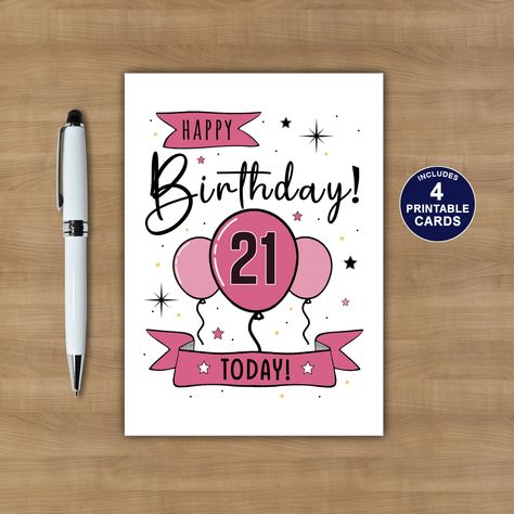 21 Birthday Card, Happy Birthday 21, Happy 21st Birthday Wishes, Happy 21st Birthday Cards, 21st Birthday Wishes, Birthday 21, 21st Birthday Card, Birthday 21st, Happy Birthday Cards Diy