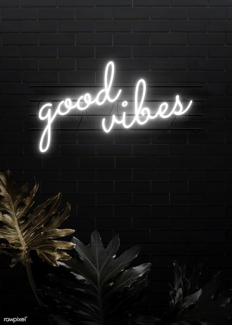 Black Brick Wall, Wallpaper Estetika, Wallpaper Hitam, Neon Quotes, Black And White Photo Wall, Neon Words, Black And White Picture Wall, Black Brick, Tapeta Galaxie