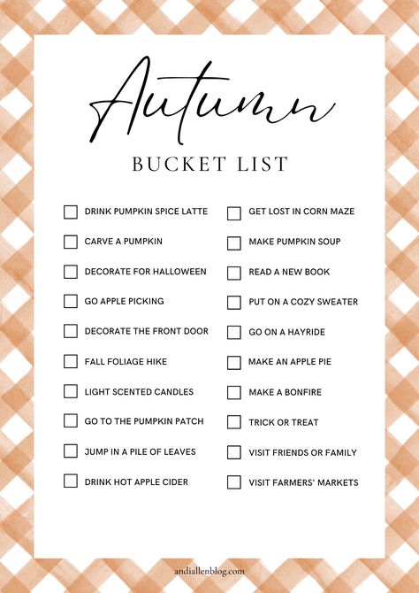 Get ready for fall and Autumn with your very own family bucket list this year! Make your own for free on my site or download mine. Make new traditions and have fun this season. Fridge Bulletin Board, Herbst Bucket List, Autumn Bucket List, Fall Family Fun, Bucket List Family, Creating A Bullet Journal, Fall Bucket List, Hot Apple Cider, Fall Outdoor Decor
