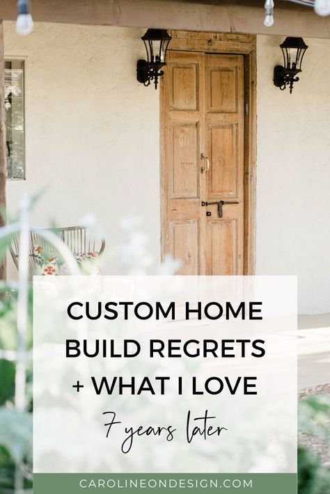 Cool Things To Build In Your House, Custom Build Home Must Haves, House With Mudroom Floor Plans, Building A New Old House, New Build House With Character, Innovative House Ideas, Tips When Building A House, House Finishing Ideas, Saving Money Building A House