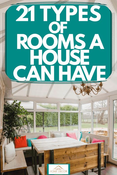 21 Types of Rooms A House Can Have - Home Decor Bliss Essential Rooms In A House, Rooms You Need In Your House, List Of Rooms In A House, Rooms To Have In Your House, List Of Rooms In A Mansion, Names Of Rooms In A House, What Rooms Do You Need In A House, Types Of Rooms In A House List, Types Of House Design Styles