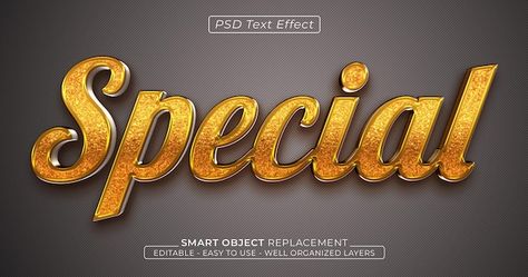 Croquis, Psd Text Effect, Textured Lettering, 3d Lettering, Special Text, Gold Effect, 3d Text Effect, Png Text, 3d Text