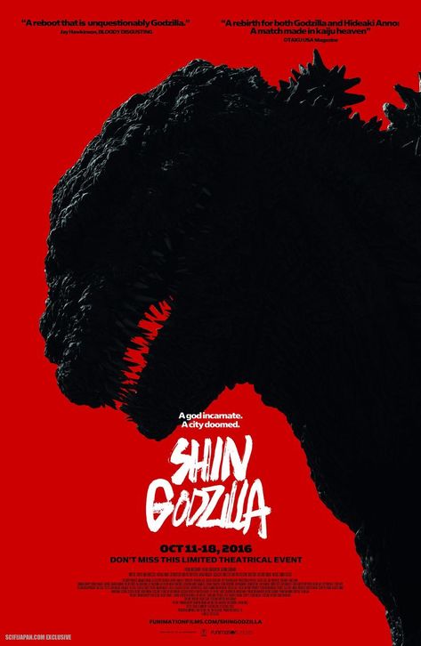 Nature, Shin Godzilla Poster, Famous Movie Posters, Shin Godzilla, Hideaki Anno, Godzilla Wallpaper, Ok Computer, Best Movie Posters, Kaiju Art