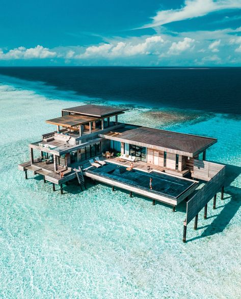 Bora Bora Bungalow, Song Saa Private Island, Texas Vacation, Water Bungalow, Hotel Inspiration, Water Villa, Overwater Bungalows, Maldives Travel, Waldorf Astoria