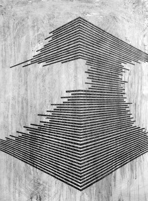 Optical Illusions, Op Art, Poster Grafico, Concrete Wall, Geometric Art, The Shape, Grafik Design, Pyramid, A House