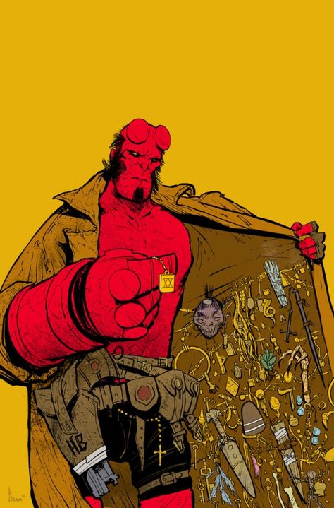 Hellboy Wallpaper, Hellboy Comic, Mike Mignola Art, Hellboy Art, Mike Mignola, Arte Dc Comics, Dark Horse Comics, Wow Art, Art Contest