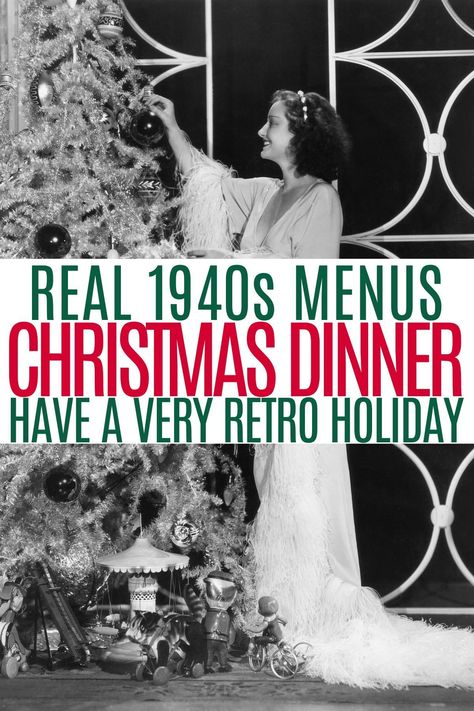 Indulge in the charm of the 1940s with these authentic 1940s Christmas dinner meal plans. Step back in time and savor the flavors of a bygone era with these curated menus from the 1940s. 1940s Appetizers, 1940s Dinner Party, 1940s Breakfast, 1940s Recipes, Vintage Christmas Dinner, 1940s Housewife, Christmas 1940s, 1950s Recipes, 1930s Christmas