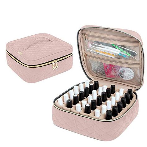 Nail Varnish Storage, Nail Polish Case, Teal Bag, Nail Bags, Nail Polish Holder, Nail Polish Organizer, Rose Bag, Essential Oil Bottles, Manicure Y Pedicure