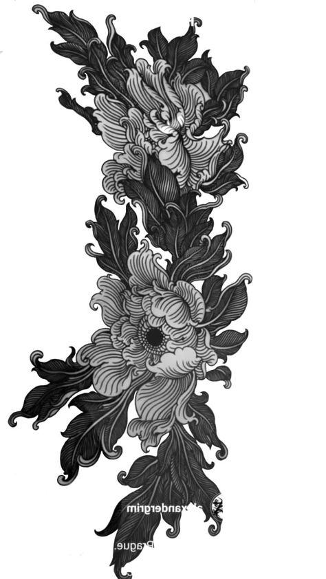 #tattoo, #tattoos, #inked, #tattooart, #tattooedwomen, #tattooedguys, #tattooinspiration, #tattooideas, #tattooworldwide, #tattoosociety, #InkLaughs, and #TattooFails​ Japanese Style Sleeve Tattoo Women, Japanese Flower Leg Tattoo, Filigree Flower Tattoo, Abstract Japanese Tattoo, Black Flower Sleeve Tattoo, Dark Floral Tattoo Sleeve, Dark Floral Tattoo Cover Up, Dark Feminine Tattoos Half Sleeves, Gothic Flowers Tattoo