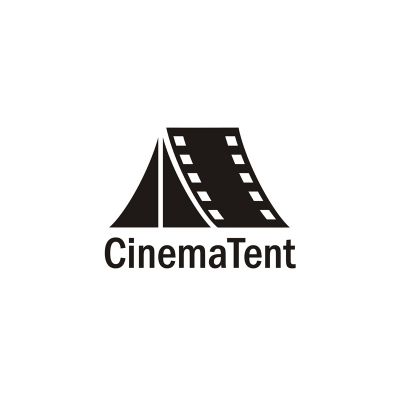 Cinema Tent | Logo Design Gallery Inspiration | LogoMix Cinema Logo Design Ideas, Tent Logo Design, Film Design Logo, Cinema Logo Design, Film Logo Design, Logo Camping, Cinema Logo, Tent Logo, Theatre Logo