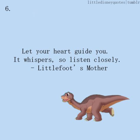 10 Great Disney Quotes quotes quote disney disney quotes top disney quotes Humour, Let Your Heart Guide You, Land Before Time Nursery, Positiva Ord, Frases Disney, Smart Woman, Inspirational Quotes Disney, Land Before Time, Fina Ord