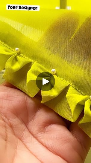 Sleeves Design For Kurtis, Latest Blouse Neck Designs, Plastic Bottle Crafts Diy, Full Sleeves Design, Blouse Designs High Neck, Gala Design, Sewing Tips And Tricks, Making Fabric Flowers, Saree Blouse Neck Designs