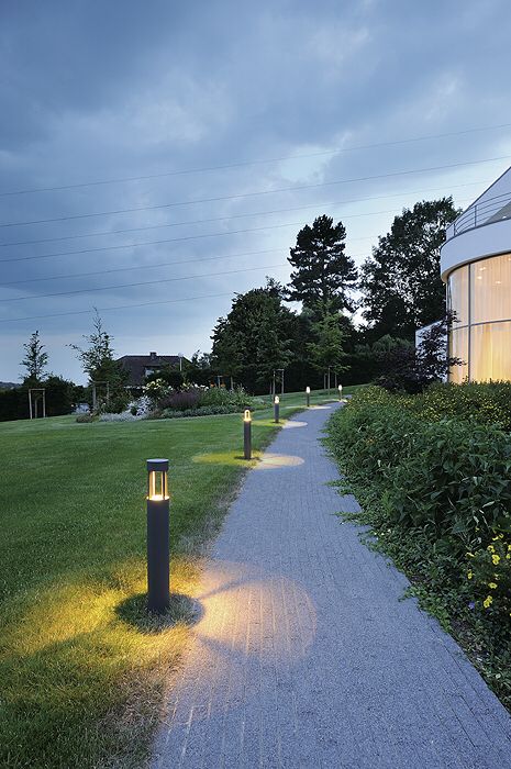 Sidewalk Lighting, Garden Lighting Design, Driveway Lighting, Pathway Landscaping, Landscape Lighting Design, External Lighting, Bollard Lighting, Lighting Concepts, Backyard Lighting