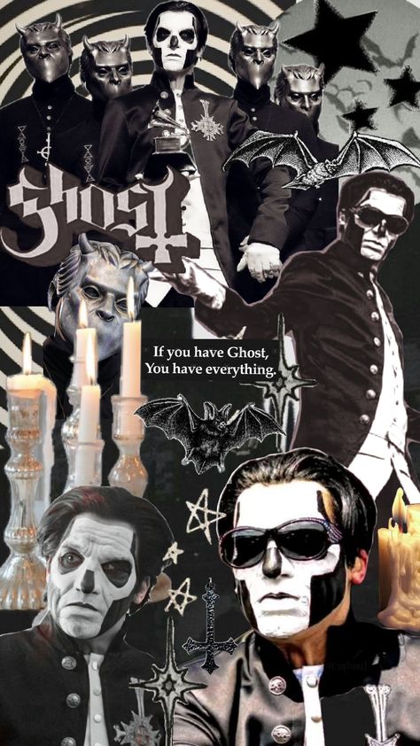 Ghost (Papa lll) #ghost #ghosttheband #terzo #namlessghoul Papa Emeritus 4 Bat Wings, Terzo Wallpaper, Ghost Band Pfp, Ghost Band Wallpaper, Ghost The Band, Terzo Ghost, Papa Emeritus 4, Papa Ghost, Ghost Movie