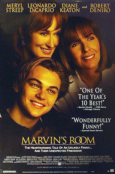 Marvin's Room Old Film Posters, Marvins Room, Leo 90s, Meryl Streep Movies, Room Movie, Movie Edits, Old Movie Posters, Bon Film, Great Movies To Watch