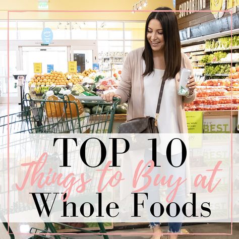 Whole Foods Must Haves, Best Whole Foods Products, Whole Foods Products, Boss Fashion, How To Organize Your Closet, Organize Your Closet, Organic Peanut Butter, How To Order Starbucks, Cauliflower Crust