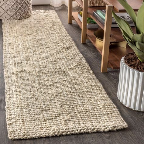 PRICES MAY VARY. Jute DURABILITY: Our jute rugs are the perfect solution for any busy family; They are handmade yet their heavy natural fibers make them durable and resistant to slippage; Their rough cross-weave textures mean they're built to last STYLISH: These indoor jute rugs are handmade and woven, adding a bohemian flare to any room they're in; Their braided weaves give them their natural yet stylish flare; You can easily bring any room together with these neutral yet on-trend rugs EASY TO Walk Way Rug, Runner In Foyer Entryway, Rattan Bathroom Rug, Jute Bathroom Decor, Natural Rug Runner, Woven Rug Dining Room, Long Rug In Bathroom, Wide Kitchen Runner Rug, Farmhouse Entryway Rugs