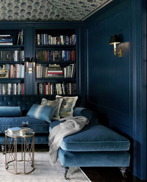 Living Room Drawing, Best Blue Paint Colors, Trendy Sofas, Dark Blue Paint, Oval Room Blue, Hague Blue, Flyers Design, Blue Couches, Blue Paint Colors