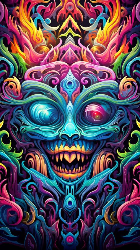 Psy Trance, S Letter Images, Trippy Visuals, Animal Portraits Art, Trippy Wallpaper, Seni 3d, Movie Posters Design, Cool Wallpapers For Phones, Dark Wallpaper Iphone