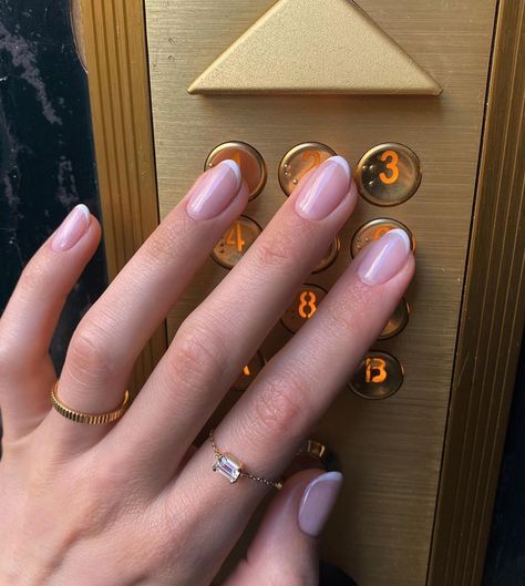 Mateja | London on Instagram: “🇫🇷♥️ Products used: @biosculpturegelgb Rosé & white HP gel for tips @officialnavyprofessional Tools @nails_luxeofficial Brush A &…” Romantic Nails, Nail Tips, Paris Manicure, Almond French Tip Nails, Almond French Tip, Ring Index Finger, Paris Nails, Acryl Nails, Happy Nails