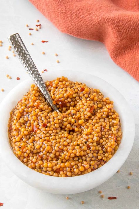 Mustard Seed Caviar, Mustard Seed Recipes, Playdough Homemade, Pickled Mustard Seeds, Preserving Vegetables, Homemade Naan, Homemade Mustard, Homemade Hot Sauce, Seed Recipes