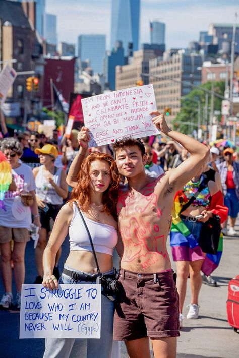 Scenes from the Queer Liberation March, Pride¡¯s Anti-Corporate Rally - Vogue Queer Liberation, Queer Culture, Queer History, Ryan Mcginley, Wholesome Stuff, Black Trans, Queer Pride, Lgbt Art, Moment Of Silence