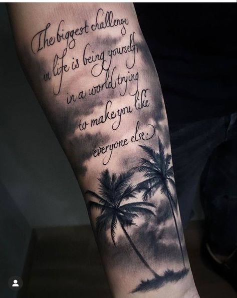 Sleeve Tattoos For Guys Forearm, Tattoos For Guys Forearm, Tattoos Half Sleeve, Tattoo Bras Homme, Sleeve Tattoos For Guys, Rip Tattoo, Forearm Tattoo Quotes, Tattoo Quotes For Men, Half Sleeve Tattoos Forearm