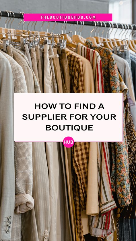 Online Boutique Ideas, How To Sell Clothes, Clothing Boutique Ideas, Online Boutique Business, Boutique Hub, Wholesale Boutique Clothing, Where To Buy Clothes, Boutique Owner, Gucci Brand