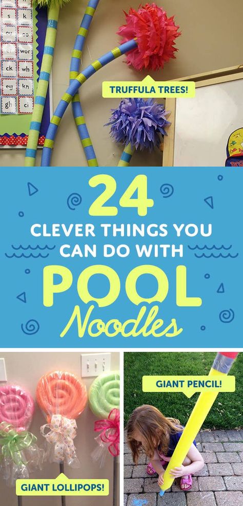 Handmade Gifts For Bf, Crafts For Boyfriend, Gifts For Bf, Pool Noodle Halloween, Noodle Crafts, Noodles Ideas, Pool Noodle Crafts, Giant Lollipops, Foam Noodles