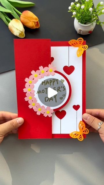 Diy Mother's Day, Greeting Card Ideas, Mothers Day Cards Craft, Mother's Day Greeting Card, Mother Card, Mother's Day Greeting, Mother's Day Greeting Cards, Mother's Day Diy, April 29