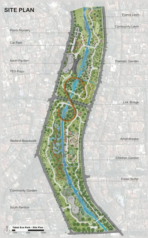 Public Parking Design Architecture, Park Masterplan Landscape Architects, Landscape Architecture Park Plan, Urban Park Masterplan, Landscape Master Plan Design, Landscaping Architecture Plan, Landscape Design Site Plan, Urban Park Design Plan, Green Area Design