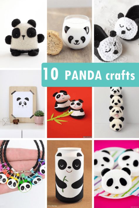 Panda bear crazy! How to make PANDA MARSHMALLOWS and 29 other panda treats and crafts, in honor of the pandas at the National Zoo. Panda Treats, Panda Bear Crafts, Panda Crafts, Panda Activities, Diy Panda, Zoo Crafts, Panda Craft, Panda Baby Showers, Panda Decorations