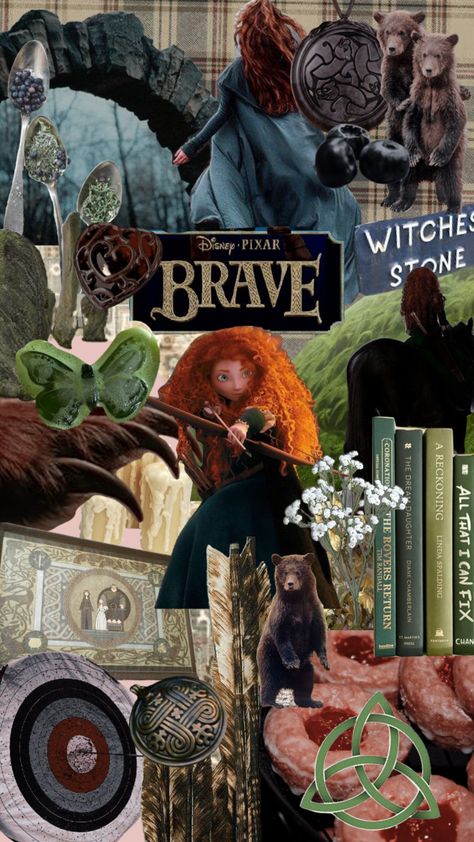 Merida Aesthetic Disney Princess, Merida Wallpaper, Rebelle Disney, Merida Aesthetic, Princesa Merida Disney, Disney Merida, Brave Disney, Brave Wallpaper, Brave Movie