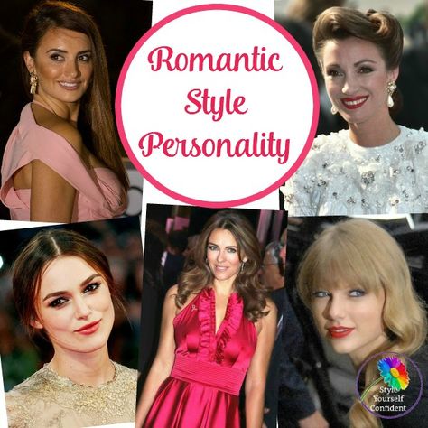Romantic Personality Style, Romantic Style Personality, Romantic Fashion Style, Casual Romantic Style, Romantic Outfit Casual, Romantic Style Outfit, Romantic Clothing Style, Feminine Vintage Style, Feminine Romantic Style