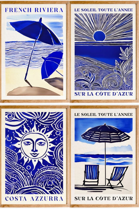 Discover the charm of Côte d'Azur with our stunning French Riviera travel poster. 🌊✨ Embrace the azure beauty and let your wanderlust soar! #TravelInspiration #FrenchRiviera #Wanderlust Poster Designs, French Riviera Home Interior Design, French Riviera Illustration, Cote D’azur Aesthetic, Cote D Azur French Riviera, Wanderlust Illustration, Art Matters, French Poster, Textile Pattern Design