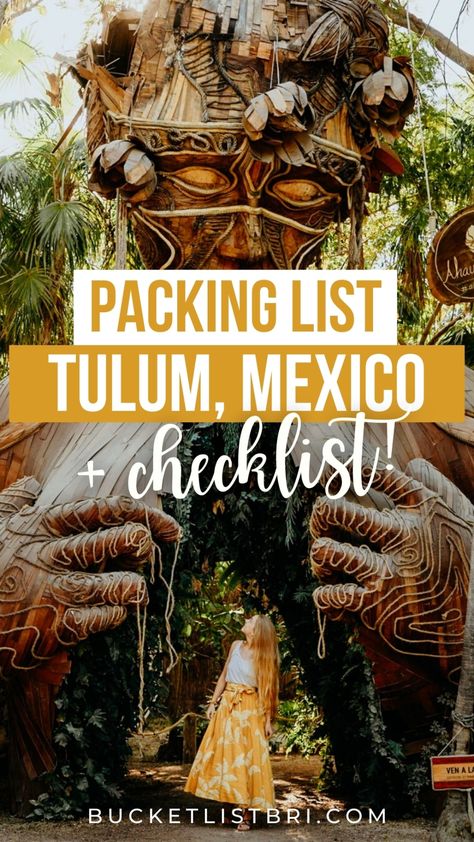 Mexico, Tulum Packing List, Packing List Printable, Mexico Packing List, Tulum Vacation, Mexico Itinerary, Tulum Travel Guide, Mexican Vacation, Tulum Ruins