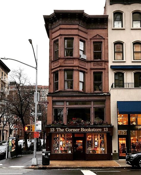 Shopfront of the Month - The Shopkeepers Loft House Exterior, Bookstore Nyc, London England Photography, Jessie Chorley, San Myshuno, New York City Buildings, Townhouse Exterior, New York Buildings, New Urbanism